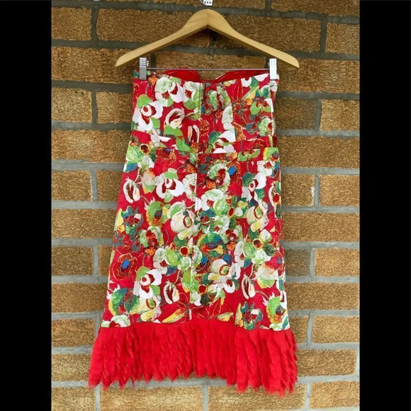 Peter Som for Anthropologie Luisa Poppy Dress size 12 - Picture 6 of 12